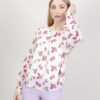 BLUSA A FANTASIA - Fantasia bianco, TU
