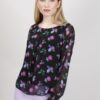 BLUSA A FANTASIA - Fantasia nero, TU