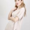 MAGLIA OVER MANICHE A PALLONCINO - Beige, TU