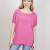 MAGLIA OVER MANICHE A PALLONCINO - Fucsia, TU