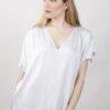 BLUSA CON MANICHE AD ALETTA - Perla, TU