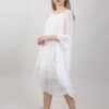 ABITO BOHO CHIC - White, TU