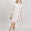 ABITO CHEMISIER IN PIZZO SANGALLO - Beige, TU