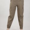 PANTALONI CARGO - Verde militare, L