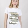 T-SHIRT STAMPA PIUME - Verde militare, TU