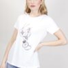 T-SHIRT STAMPA GIOIELLI - Fucsia, TU
