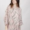 BLUSA FANTASIA ZEBRATA CON NODO - Fantasia verde, TU