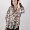 CAMICIA FANTASIA ZEBRATA - Fantasia nero, TU
