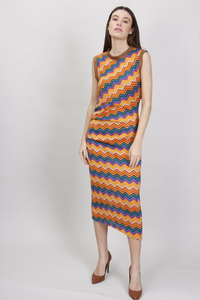 ABITO IN MAGLINA FANTASIA ZIG-ZAG 