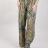 PANTALONE FANTASIA ETNICA - Fantasia verde, TU