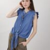 CAMICIA LEGGERA IN LYOCELL - Blu-jeans, M