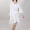 ABITO IN PIZZO SANGALLO OVERSIZE - White, TU