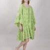 ABITO IN PIZZO SANGALLO OVERSIZE - Apple Green, TU