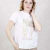 T-SHIRT STAMPA GELATO - Beige, TU
