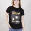T-SHIRT STAMPA METALLIZZATA - Grigio, TU