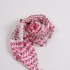 STOLA COLORATA CON NAPPE - Fantasia fucsia, TU
