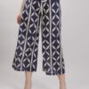 PANTALONI CULOTTE FANTASIA ETNICA - Fantasia blu, TU