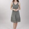 ABITO CORTO CROCHET - Verde militare, TU