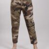 PANTALONE BAGGY MILITARE - Verde militare, XS