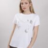 T-SHIRT FARFALLE - Beige, TU