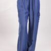 PANTALONE MORBIDO IN LYOCELL - Blu-jeans, TU