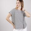 T-SHIRT OVERSIZE A RIGHE - TU