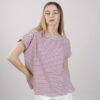 T-SHIRT OVERSIZE A RIGHE - Petunia, TU