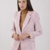 BLAZER A COSTINE CON FODERA FANTASIA - Rosa, M