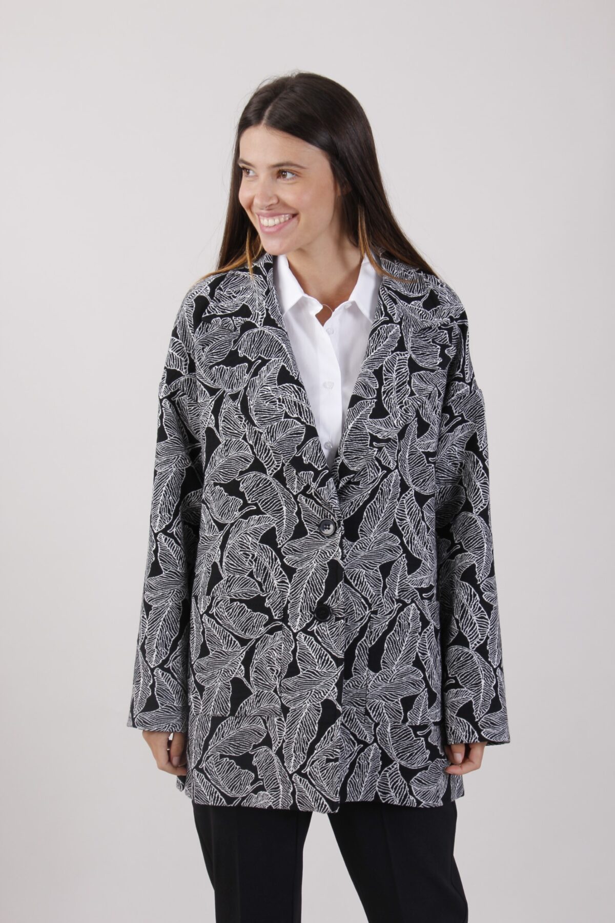CAPPOTTO FANTASIA FOGLIE