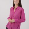 CAMICIA VELATA CON MANICA A PALLONCINO - Petunia, M