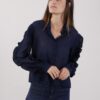 CAMICIA CON ROUGES SULLE MANICHE - Blu, M