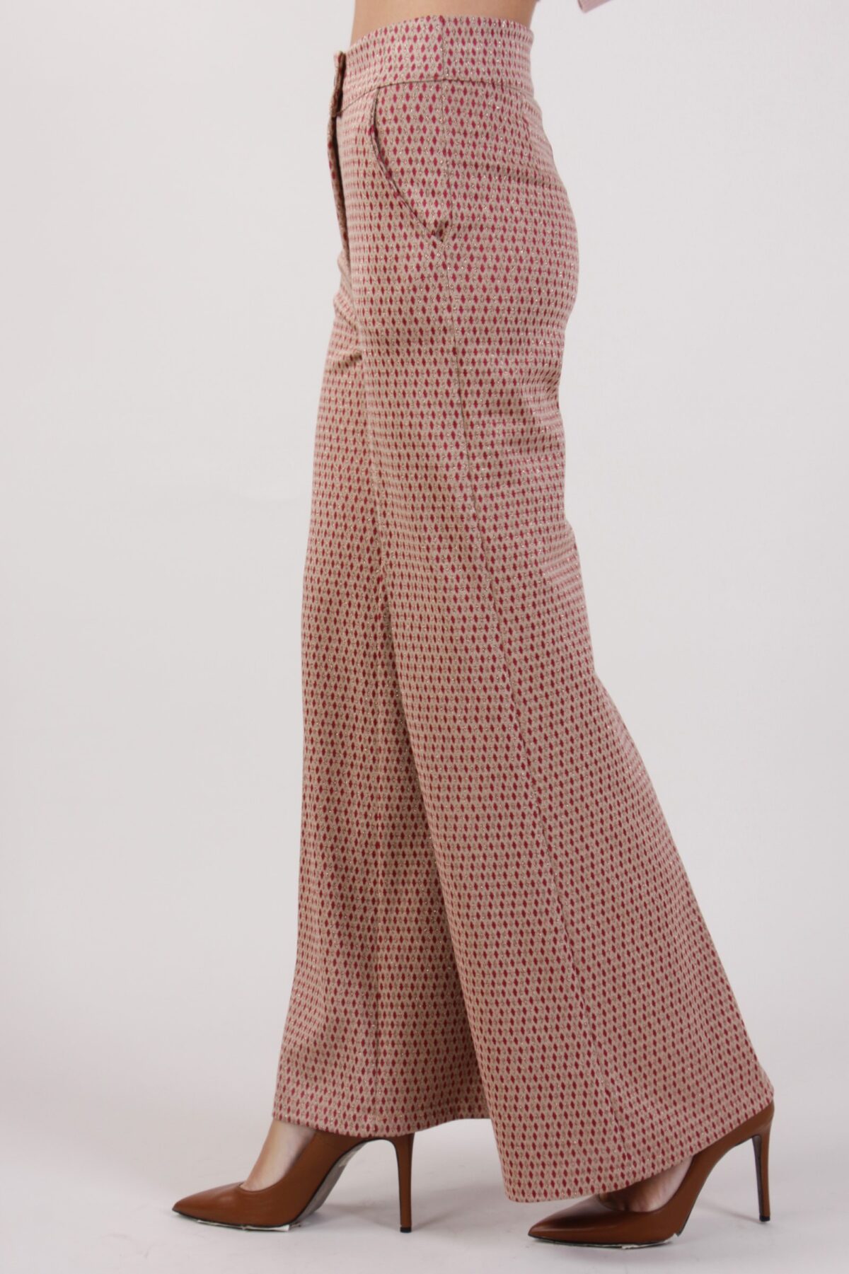 PANTALONE FANTASIA A PALAZZO - immagine 2