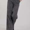 PANTALONE PALAZZO STRUTTURATO - Grigio, M