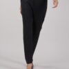 PANTALONE A SIGARETTA CON PINCES - Nero, M