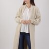 CARDIGAN EFFETTO PELO - Gesso, TU