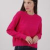 MAGLIA MOTIVO RIGHE - Fucsia, TU