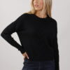 MAGLIA PARICOLLO CON TRECCIA FRONTALE - Nero, TU