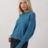 MAGLIA PARICOLLO CON TRECCIA FRONTALE - Pavone, TU