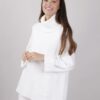 MAGLIONE OVERSIZE CON TASCHE - Panna, TU