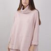 MAGLIONE OVERSIZE CON TASCHE - Rosa, TU