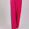 PANTALONE PALAZZO IN MAGLIA - Fucsia, TU