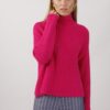 MAGLIONE A COSTE - Fucsia, TU