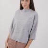 MAGLIA MANICHE 3/4 - Grigio, TU