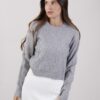 MAGLIA CON MOTIVO ROMBI - Grigio, TU