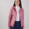 PIUMINO 100 GRAMMI CON CAPPUCCIO - Rosa, L