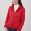 PIUMINO 100 GRAMMI CON CAPPUCCIO - Rosso, XL