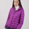 PIUMINO 100 GRAMMI CON CAPPUCCIO - Viola, L