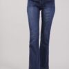 JEANS A ZAMPA CON TASCHE FRONTALI - Blu-jeans, M