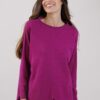MAGLIA OVERSIZE CON SPACCHI - Petunia, TU