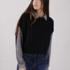 GILET IN MAGLIA - Nero, TU